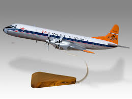 It was designed for the civil aviation market, but also saw service with military units. Lockheed Electra L 188 Taa Royal Mail Solid Wood Handmade Airplane Desktop Model Ebay