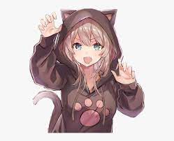 anime #scanimeday #animeday #neko #nekogirl #animegirl - Cute Anime Neko  Girl, HD Png Download , Transparent Png Image - PNGitem