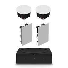 Tune into your music with powerful wireless ceiling speakers on alibaba.com that you can connect with all device types. Sonos In Ceiling Speaker Pair With Sonos In Wall Speaker Pair And Sonos Amp Wireless Hi Fi Player Walmart Com Walmart Com