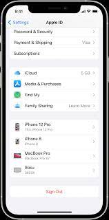 Check Your Apple Id Device List To See Where You're Signed In - Apple  Support