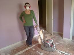 How To Sand A Subfloor Using A Drum Sander Old Home Remodel Flooring Sanders