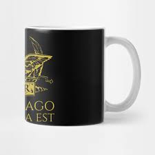 This ancient roman eagle legion standard spqr design for all who support rome against carthage in the punic wars. Ancient Roman Quote Spqr Eagle Carthage Must Be Destroyed Carthago Delenda Est Mug Teepublic
