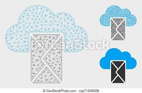 Brenton studio® black mesh wall files, letter size. Cloud Mail Vector Mesh Wire Frame Model And Triangle Mosaic Icon Mesh Cloud Mail Model With Triangle Mosaic Icon Wire Frame Canstock