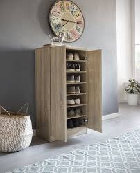 Wohnling Schuhschrank Martin Sonoma Wl5 268 Mit 2 Turen Aus Spanplatte Schuhe Schrank Flur Diele Wohnidee Schlafz Kommode Design Schuhschrank Flurschrank