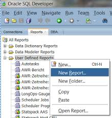 visualizing statspack performance data in sql developer