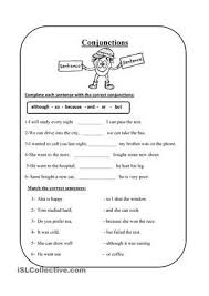 Conjunction Conjunctions Worksheet Worksheets For Grade 3 Sequencing Worksheets