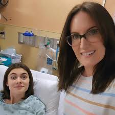 The fact that we're back here five weeks to the day of Savannah's left hip  surgery, for the exact same hip surgery