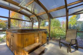 Abris De Spa Verriere 3 Saisons Solarium Bois De Cedre Solarium Home Modern