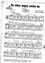 In questa sezione puoi fare clic su diverse note dello staff per vedere a quale tasto di pianoforte corrisponde, il suo nome, la sua notazione o viceversa: Spartiti Sergio Endrigo