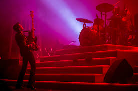 We don't know if he's excited about 40, but we are. Concert Review Hometown Favorite Brandon Flowers Leads The Killers In Hit Filled S L Show Deseret News