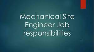 Mep Engineering - Mechanical Site Engineer Job... | By Mep Engineering | Mechanical  Site Engineer Job Responsibilities