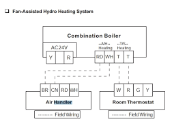I had my garage slab set up with pex tubing for a future boiler install. Question On Wiring Relay Navien Ncb Fan Cutoff To Ah Heating Help The Wall