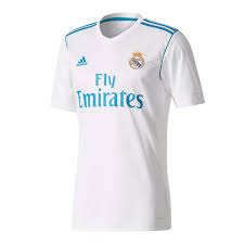 2017 2018 Real Madrid Adidas Home Football Shirt