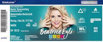 Their next tour date is at flughafen berlin schönefeld in berlin, after that they'll be at wunderino arena in kiel. Beatrice Egli Tickets Ticketcorner Offizieller Ticketverkauf