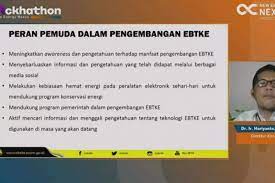 Pemerintah Libatkan Milenial Dalam Pengembangan Ebt - Antara News