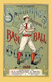 Baseball wall art vintage baseball in glove at home plate baseball gifts, baseball nursery ideas vintage single baseball on white photo print ,decorating ideas, wall decor, wall art, kids room, nursery ideas, gift ideas Spaulding Guide 1889 Vintage Baseball Framed Wall Art Museum Outlets
