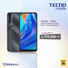SHOP NOW: Tecno Spark 7 Pro, with 1 ...