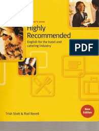 New Edition Highly Recommended Students Book Pdf Teacher Books English For Tourism Hotel Industry