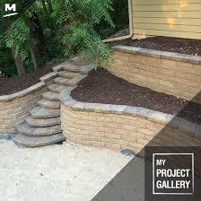 Two Tier Retaining Wall Project By Kraig On My Project Gallery Concrete Pathway Backyard Retaining Wall