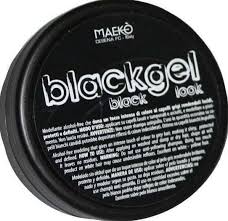 Strong hold gel formula plus instant black hair touch up for white/gray hair. Maeko Blackgel Black Hair Gel 300ml For Sale Online Ebay