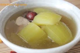 Hairy Gourd With Dried Scallop Soup Foodelicacy Chinese Soup Recipes Herbal Recipes Soup Dish