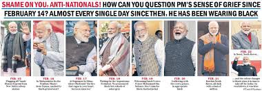 Mr modi has built a reputation for tough talking and playing hardball with his critics and his party is widely believed to have its ears to the ground. The Telegraph Trends For Aptly Capturing Pm Modi S Real Sense Of Grief Since Pulwama Attack The Times Headline