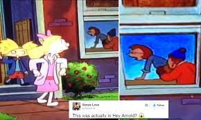Hey Arnold! creator denies cartoon had saucy sex scene hidden in it after  viral Vine | Daily Mail Online
