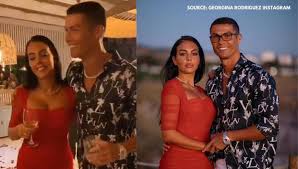 Georgina rodríguez is a spanish model who is best known as the partner of portuguese professional footballer cristiano ronaldo. Cristiano Ronaldo Dances On Rose Petals With Georgina As She Shows Off Sapphire Ring
