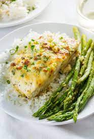 Garlic Parmesan Baked Halibut Recipe Fish Recipes Healthy Halibut Recipes Fish Recipes