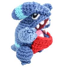 Pokemon Bird With Big Mouth Gible Pokemon Crochet Pattern Pokemon Crochet Pattern Crochet Patterns Crochet