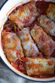 Line casserole bottom with 1/2 inch chopped cabbage (sauerkraut). Vegan Cabbage Rolls In Tomato Sauce The Minimalist Vegan