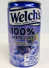2 servings of fruit (per 8 . Welchs Grape Juice 5 5 Oz Gj Curbside