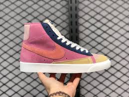 Look sharp for the office or an evening out in a men's navy blazer. Dc9179 664 Nike Blazer Mid 77 Vintage We Desert Berry Red Sneakers Big Sale