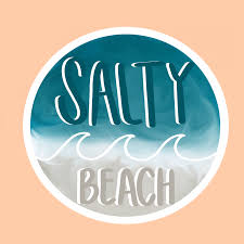 How to become an artist on redbubble. Salty Beach Sticker By Samimanz11 Sticker Design Sticker Shop Stickers