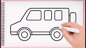 How To Draw A Van Easy Learn Drawing Step By Step With Draw Easy - Youtube