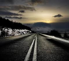 Another one of these cool nature pictures is offered by the images of nature beauty from the verzasca. Dark Road Awesome Cool Nature Nice Night Sky View Hd Wallpaper Peakpx