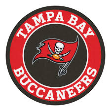 Nfl Tampa Bay Buccaneers Rounded Non Skid Mat Area Rug Tampa Bay Buccaneers Tampa Bay Buccaneers Logo Tampa Bay Bucs