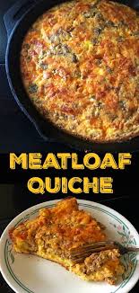 (stirring the soup with a spoon as you pour makes it come out of the can a little easier). This Leftover Meatloaf Quiche Recipe Uses Up Leftover Meatloaf And Makes A Fabulous Meaty Breakfast Leftover Meatloaf Recipes Leftover Meatloaf Quiche Recipes