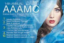 It is the highest profiled scientific program you can find in the world, taught by faculty who are experts in their field. American Academy Of Aesthetic Medicine Congress Miami Medical Spa Md