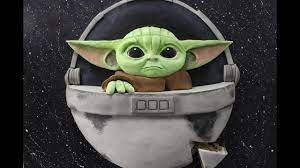 Baby Yoda Cake Tutorial Star Wars Cakes Youtube Star Wars Birthday Cake Yoda Cake Star Wars Cake