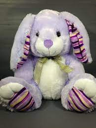 Homerbest Purple Lilac White Bunny Rabbit Plush 16 Stuffed Animal Easter Homerbest Rabbit Plush Purple Lilac Bunny Rabbit