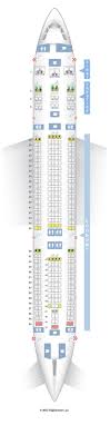 Seat Map Airbus A330 300 333 V1 Korean Air Find The Best