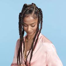 Big Box Braids Hairstyles For Black Women Beautiful 90s Hairstyles For Black Women Box Braids Styling Box Braids Hairstyles Hair Styles