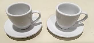 1 espresso cups in white (set of 4) is not available for sale online. Konitz Coffee Bar Espresso Cups And Saucers 2 Ounce Set Of 2 W Extra Saucer 24 99 Picclick