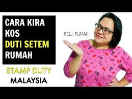 Pengecualian cukai jualan 100% bagi kereta penumpang pemasangan tempatan dan 50% bagi kereta import. Cara Kira Kos Duti Setem Rumah Duti Setem Rumah Pertama Stamp Duty Malaysia Malaysia Housing Loan