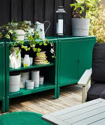 Terrasse Fruhlingsfit Machen Tipps Ikea Deutschland Outdoor Shelves Ikea Outdoor Outdoor Storage Cabinet