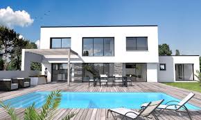 Maison Moderne Vide Sur Sejour St Gilles Croix De Vie In 2020 Modern House Plans Architecture House House Front Design