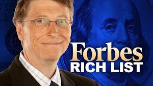 Bill Gates Repeats at Top of Forbes' List of Billionaires
