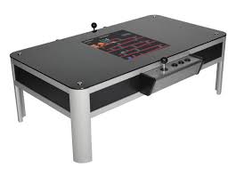 Stylish but also has pullouts and compartments ideal for tabletop gaming. The Millennium Multi Game Arcade Coffee Table Liberty Games