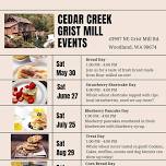 Woodland Cedar Creek Grist Mill – Apple Cider Pressing
